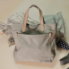 Minimalist Mens Womens Canvas Small Shoulder Tote Bag Messenger Bag Handbag Canvas Side Bag For Men Women - imessengerbags