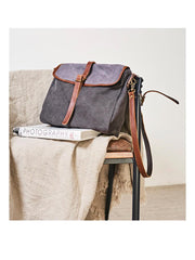 Fashion Canvas Mens Side Bag Canvas Messenger Bags Canvas Satchel Courier Bag for Men - imessengerbags