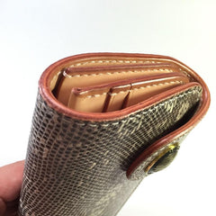Handmade Leather Biker Wallet Mens Cool Chain Wallet Trucker Wallet with Chain