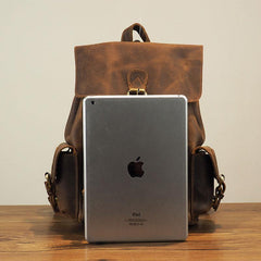 leather backpacks women Vintage Leather Backpacks for Men Best College Backpack Men's Leather Backpack