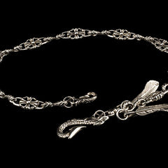 Brass Silver biker Tibetan wallet Chains for chain wallet biker wallet trucker wallet