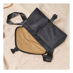 Fashion Nylon Mens Black Side Bag Courier Bag Postman Bag Nylon Messenger Bag for Men Women - imessengerbags