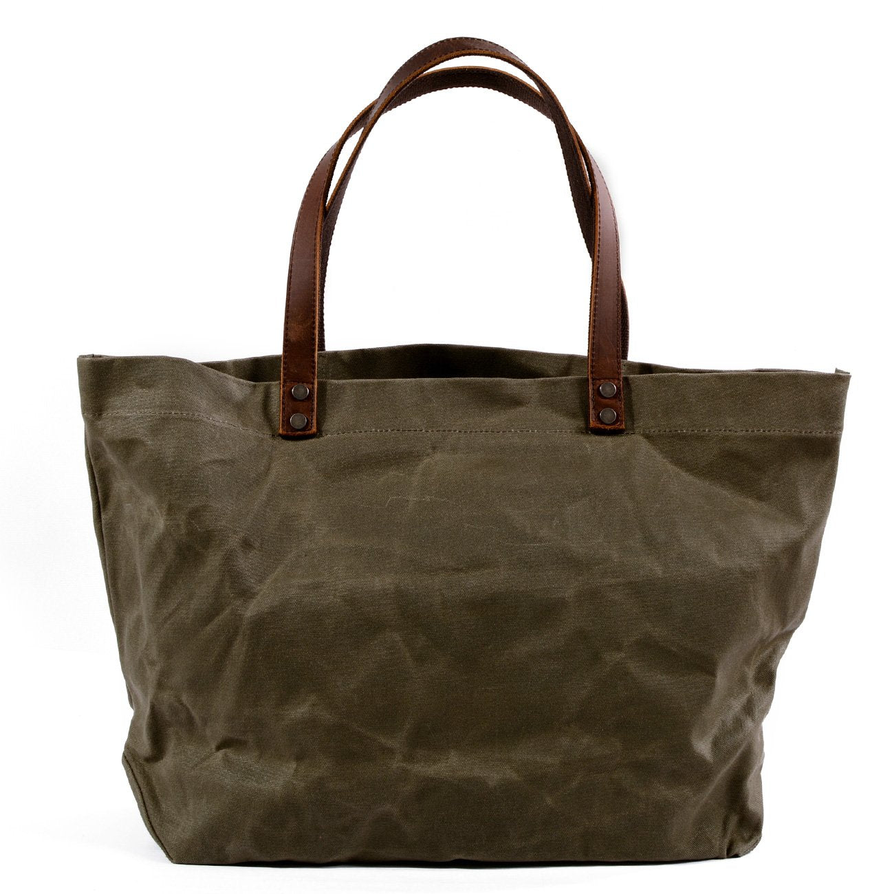 Cool Canvas Leather Mens Casual Waterproof Tote Bag Shoulder Bag Tote Purse For Men - imessengerbags