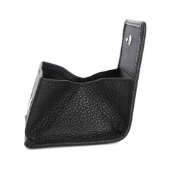 Leather Mens Small Change Wallet Coin Wallet Front Pocket Wallet for Men