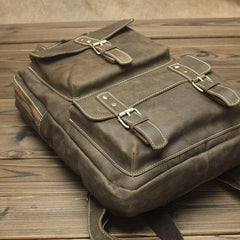 Retro Fashion Mens Backpacks Vintage School Backpack Travel Backpack Bags for Men - imessengerbags