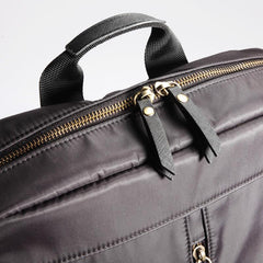 Cool Nylon PVC Men's Casual Black 14'' Travel Backpack Computer Backpack For Men - imessengerbags