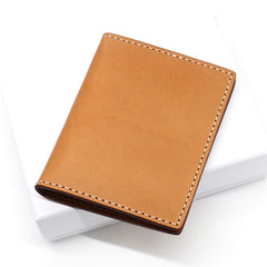 Leather Mens Card Wallets Small Wallet Slim Wallet Front Pocket Wallet for Men - imessengerbags