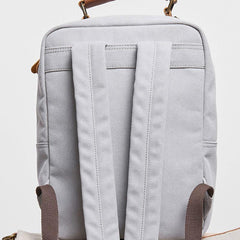 Vintage Canvas Gray Mens Backpack Canvas Travel Bag Canvas School Bag for Men