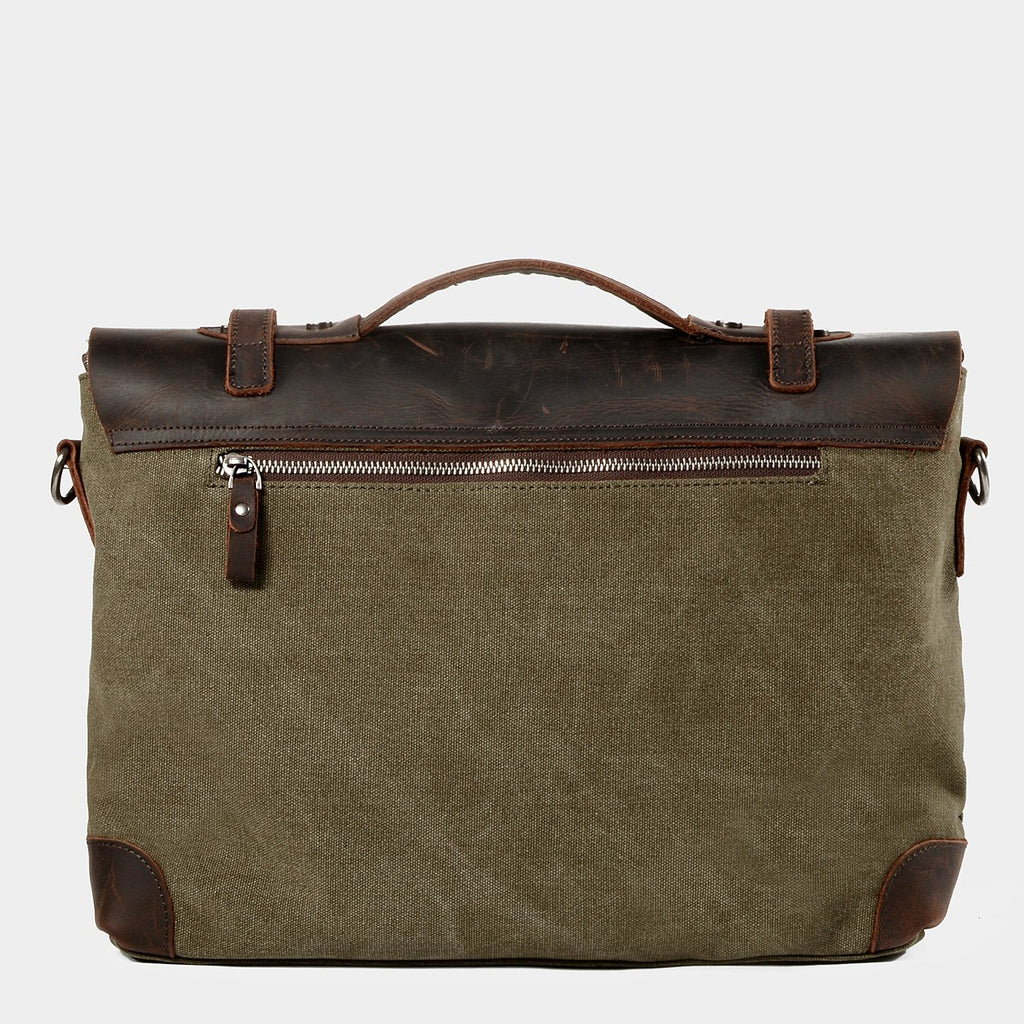 Men's Office Bags Leather Messenger Bags Men's Laptop Shoulder