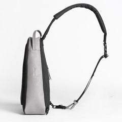 Cool OXFORD CLOTH PVC Men's Sling Bag Triangular One Shoulder Backpack Chest Bag For Men - imessengerbags