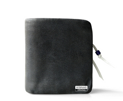 Genuine Leather Mens Cool billfold Leather Wallet Men Small Wallets Bifold for Men - imessengerbags