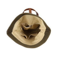 Waxed Canvas Mens Cool Backpacks Canvas Travel Backpack Canvas School Backpack for Men - imessengerbags