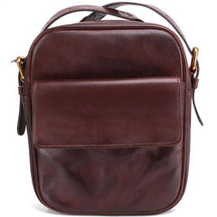 Cool Leather Small Side Bag Messenger Bag Small Shoulder Bags For Men