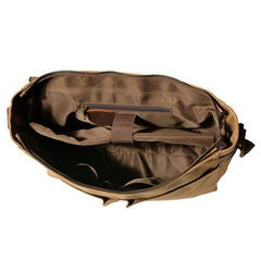 Mens Canvas Messenger Bag Camera Side Bag Courier Bag Shoulder Bag for Men