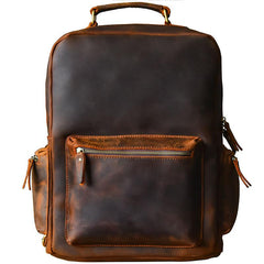 Vintage Brown Leather Mens 15