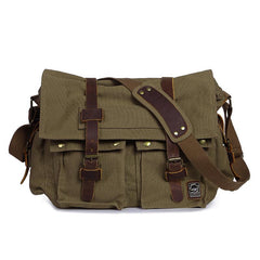 Canvas Leather Mens Vintage 14