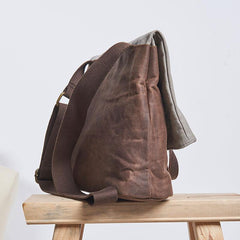 Mens Canvas Cool Side Bag Messenger Bag Canvas Handbag Canvas Tote for Men