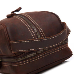 Cool Leather Mens Work Clutch Bag Wristlet Bag Clutch Handbag For Men - imessengerbags