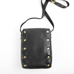 Brown LEATHER MEN'S 8 INCHES Small Side BAGs Vertical MESSENGER BAG Courier BAG FOR MEN - imessengerbags