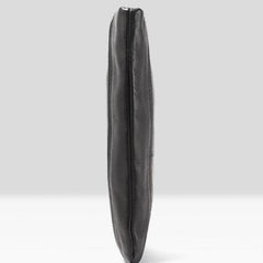 Genuine Leather Mens Clutch Cool Slim Wallet Zipper Clutch Wristlet Wallet for Men