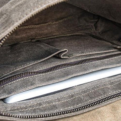 Canvas Mens Cool Small Messenger Bag iPad Bag Chest Bag Bike Bag Cycling Bag for men - imessengerbags