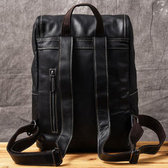 Black Leather Mens 14