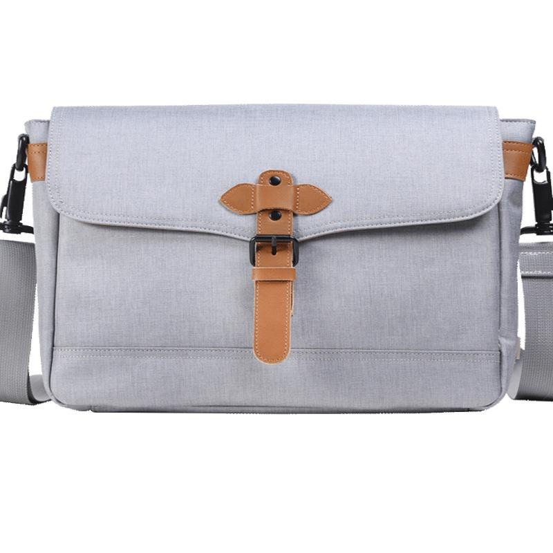 Cool Oxford Cloth Gray Men's Shoulder Bag Messenger Bag Side Bag For Men - imessengerbags