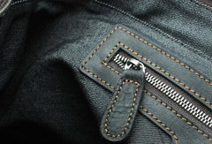 Black Cool Leather Messenger Bag Handbag Shoulder Bag For Men - imessengerbags