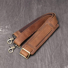 Vintage Leather Mens Briefcase Bag Work Bag Business Bag 15inch Computer Bag For Men - imessengerbags