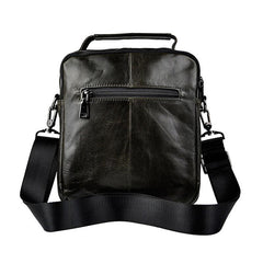Small Leather Mens SIDE BAGs COURIER BAG Messenger Bag Shoulder Bag for Men