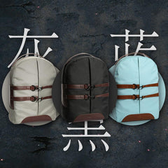Fashion OXFORD CLOTH PVC Blue Men's Fashion Backpack Travel Backpack Computer Backpack For Men - imessengerbags