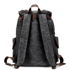 Cool Gray Fashion Mens Green Large Travel Backpack  14'' Computer Backpack for Men - imessengerbags