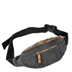 Cool Canvas Village Mens Sling Bag Chest Bag One Shoulder Backpack for Men