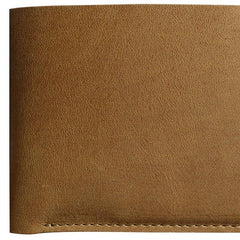 Handmade Leather Mens Cool Slim Leather Wallet Men billfold Wallets Bifold for Men - imessengerbags
