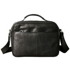 Genuine Leather Mens Cool Messenger Bag Briefcase Work Bag Business Bag for men - imessengerbags
