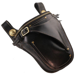 Leather Belt Pouch Mens Small Cases Waist Bag Hip Pack Belt Bag Fanny Pack Bumbag for Men - imessengerbags