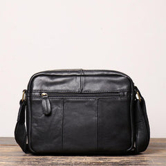 Black LEATHER MEN'S Small Side bag Brown Side Bag MESSENGER BAG Brown Courier Bag FOR MEN