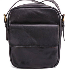 Cool Leather Small Side Bag Messenger Bag Small Shoulder Bags For Men