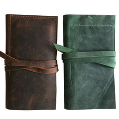 Cool Leather Mens Bifold Long Travel Wallet Leather Long Passport Wallet for Men - imessengerbags