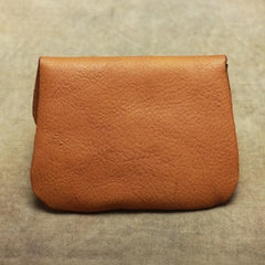 Handmade Small Slim Leather Men's Wallet Coin Holder Card Holder For Men - imessengerbags