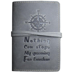 Handmade Leather Mens Cool Short Wallet Passport Card Holder Small Card Slim Wallets for Men - imessengerbags