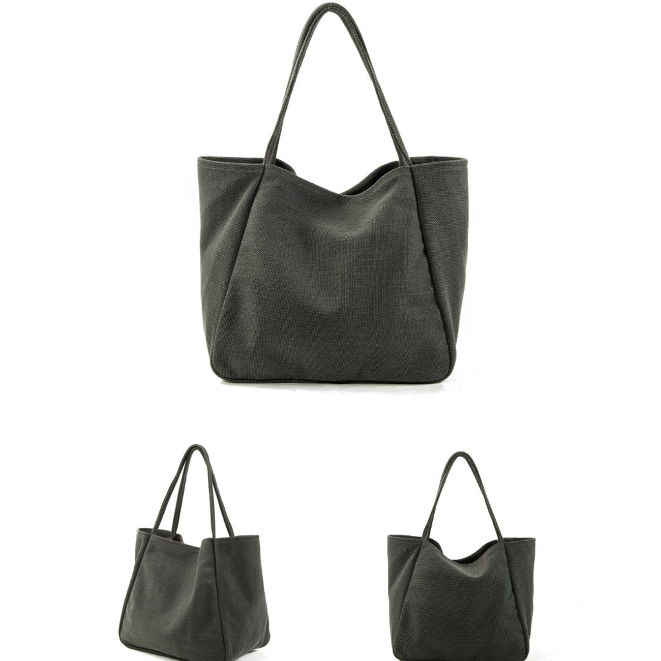 Cute Cotton-Flax Women Mens Tote Bag Shoulder Bag Shopping Bag For Men - imessengerbags