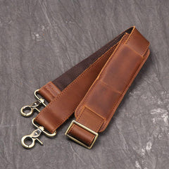 Cool Brown Leather Mens Overnight Bag Duffle Bag Travel Bag Weekender Bag for Men - imessengerbags