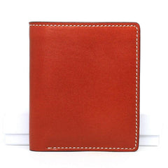 Cool Leather Mens Small Wallets Front Pocket Wallet Slim Wallet for Men - imessengerbags