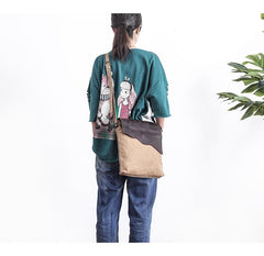 Leather Canvas Mens 12