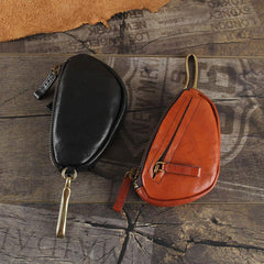 Genuine Leather Mens Cool Key Wallet Car Key Change Coin Holder Car Key Case for Men - imessengerbags
