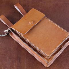 Leather Belt Pouch Mens Small Cases Waist Bag Hip Pack Belt Bag Fanny Pack Bumbag for Men - imessengerbags
