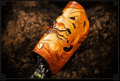 Handmade Leather Tooled Mens Cool Car Key Wallet Car Key Holder Car Key Case for Men - imessengerbags