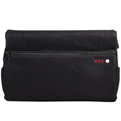 Fashion Oxford Cloth PVC Men's Black Sling Bag Chest Bag Blue One Shoulder Backpack For Men - imessengerbags