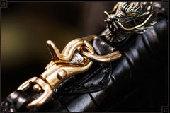 Handmade Leather Chinese Dragon Mens Chain Biker Wallet Cool Leather Wallet Long Clutch Wallets for Men - imessengerbags